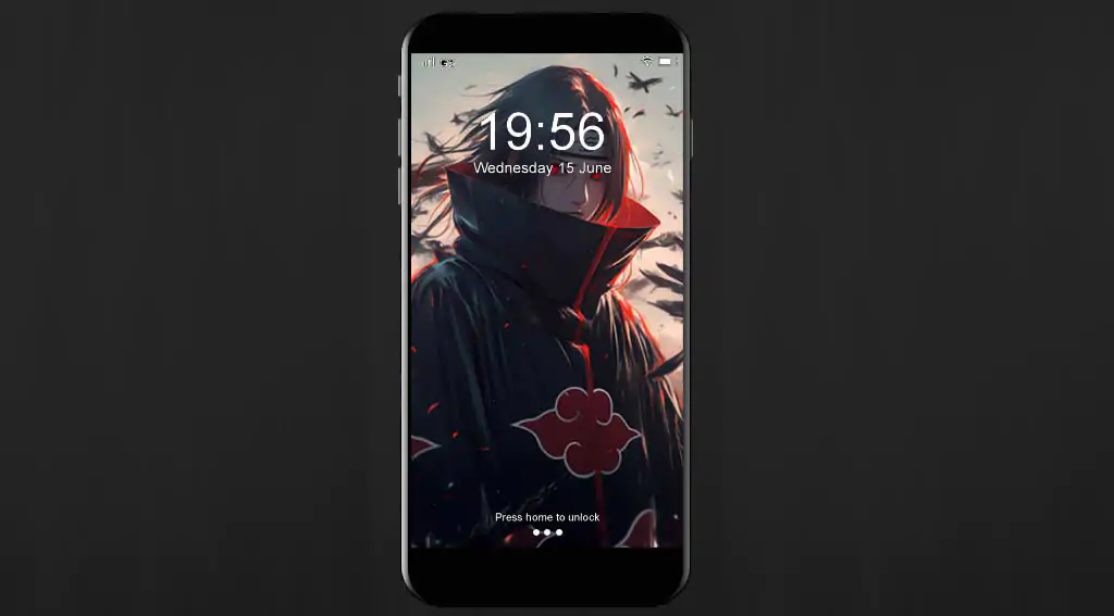 Itachi Uchiha Crow Wallpaper 4K Akatsuki HD Background Free Download for PC desktop & laptop