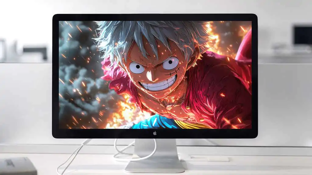 Luffy Gear 5 1080P 2K 4K 5K UHD Wallpaper - One Piece Free download for desktop and laptop
