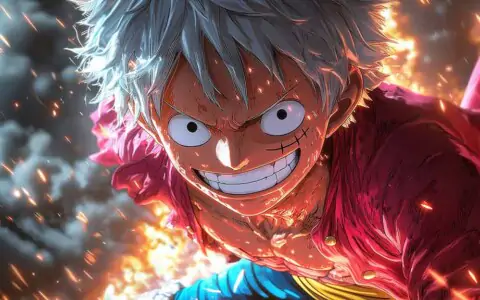 Fond d'écran Luffy Gear 5 1080P 2K 4K 5K UHD – One Piece Gratuit pour PC