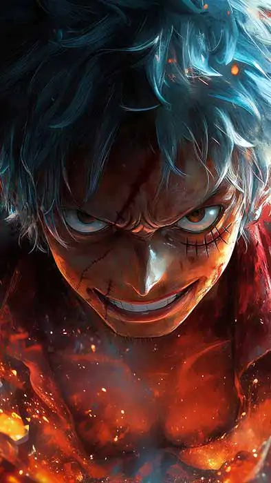 Luffy Gear 5 wallpaper 4k Ultra HD Bleach anime Free download for mobile phone and iphone