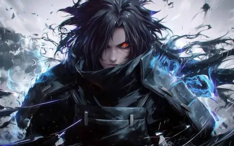 Madara Uchiha wallpaper 4k Ultra HD showing the legendary ninja with flowing black hair, red Sharingan eyes and battle armor in dramatic pose free for desktop and laptop