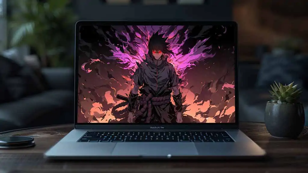 Sasuke Susanoo Wallpaper 4K Naruto Anime HD Background Free for desktop and laptop