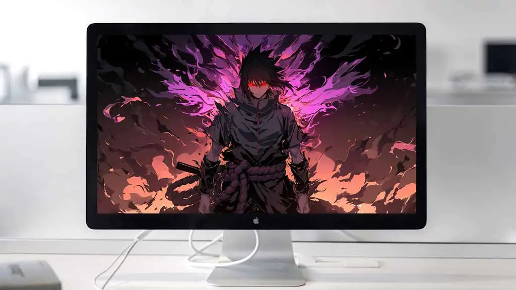 Sasuke Susanoo Wallpaper 4K Naruto Anime HD Background Free for desktop and laptop