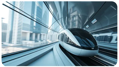 Hyperloop-transit-system--futuristic-city--motion-blur-wallpaper