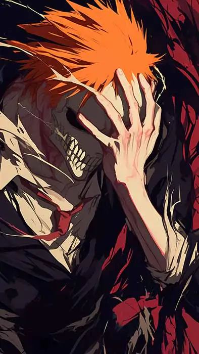 Kurosaki Ichigo Hollow form Wallpaper Bleach 4K HD for mobile phone and iphone