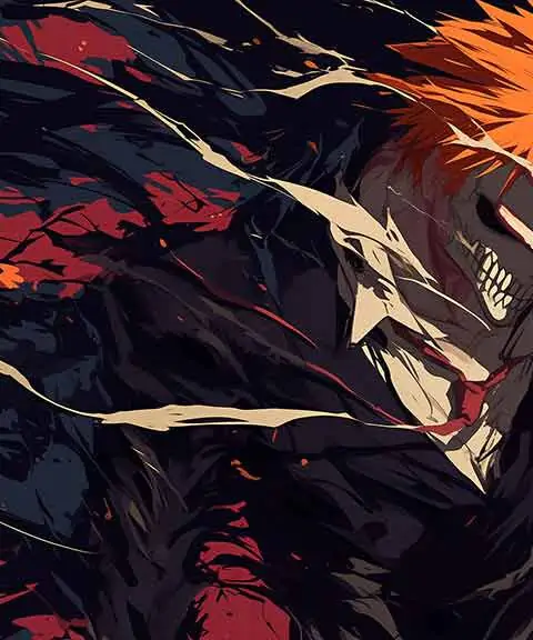 Kurosaki Ichigo Hollow form Wallpaper Bleach 4K HD for PC and desktop and laptop