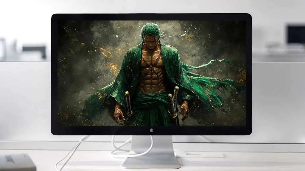 Roronoa Zoro 4K Wallpaper - Epic One Piece Anime HD Background Free Download for desktop and mobile phone and iphone