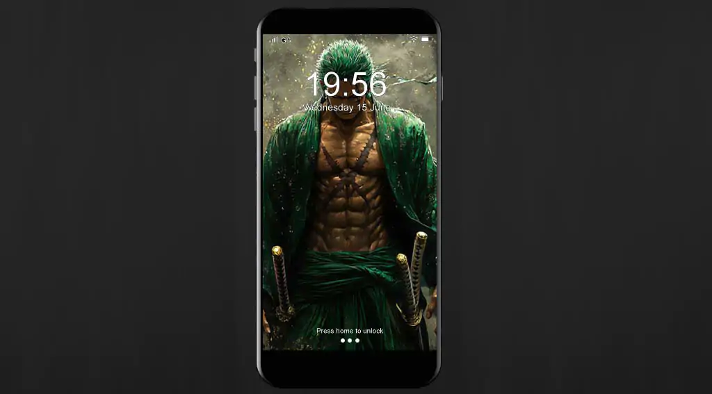 Roronoa Zoro 4K Wallpaper - Epic One Piece Anime HD Background Free Download for desktop and mobile phone and iphone