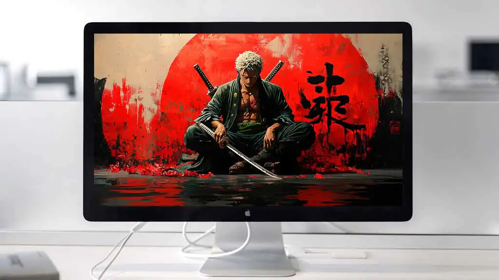 Zoro wallpaper 4k HD One Piece anime Free download backgroud for Desktop and laptop
