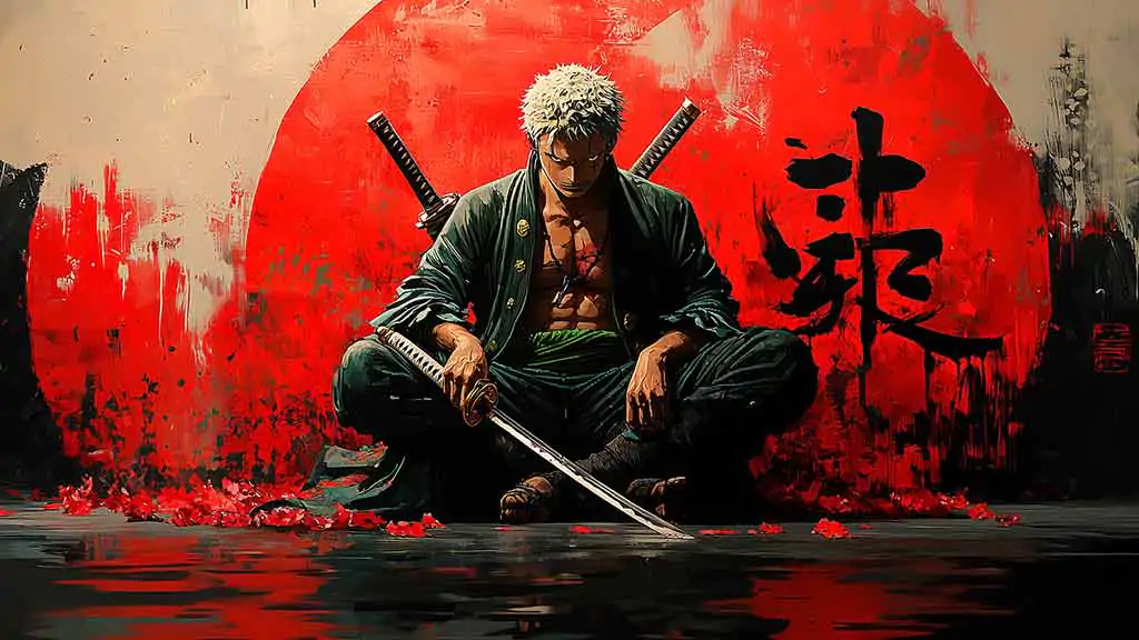 Zoro wallpaper 4k HD One Piece anime Free download backgroud for Desktop and laptop