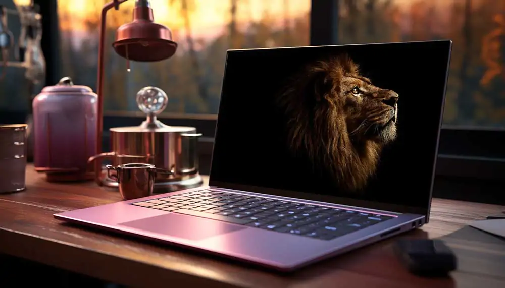 Fonds d'écran de lion doré époustouflants en 4K et HD à télécharger gratuitement. Portrait majestueux de lion brun aux yeux perçants, roi de la jungle pour ordinateur de bureau et mobile.