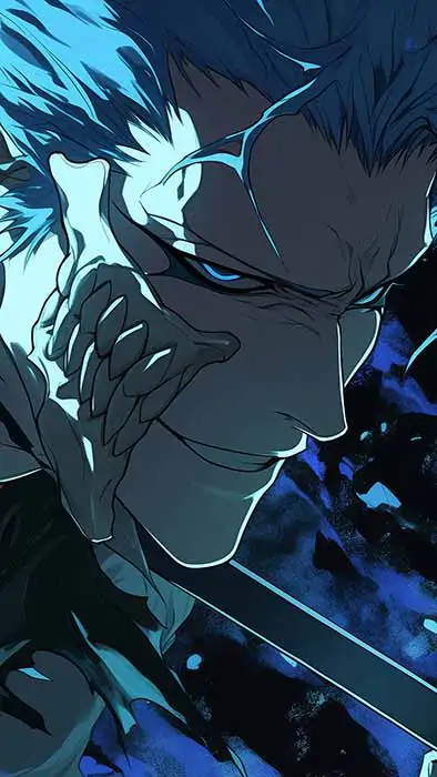 Fond d'écran 4K Grimmjow Jaegerjaquez Espada Bleach Anime HD