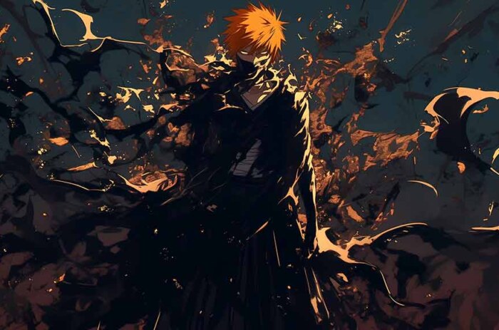 Ichigo Kurosaki Bankai Fond d'écran 4K - Arrière-plan Bleach HD