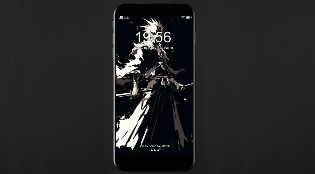 Ichigo Kurosaki Fond d'écran Noir et Blanc 4K - Anime Bleach HD Gratuit