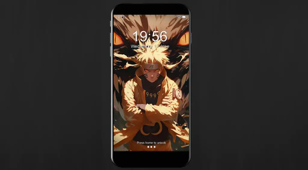 Naruto Uzumaki Kurama Nine Tails Chakra Mode 4K HD Wallpaper – Naruto Shippuden Anime Free Download