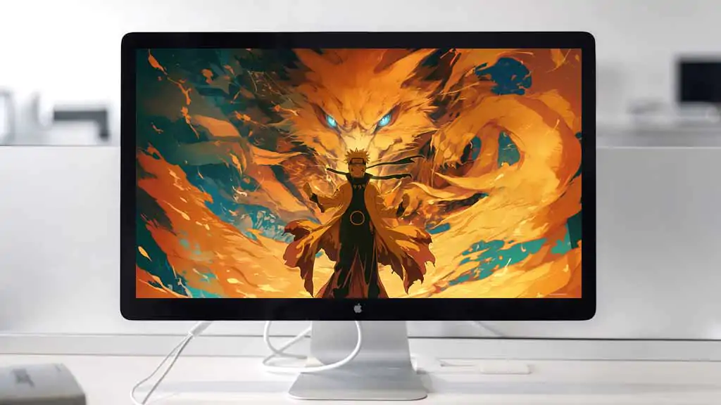 Naruto Nine Tailed Fox Kurama Wallpaper 4K HD – Naruto Shippuden Anime Free Download