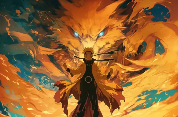 Naruto Nine Tailed Fox Kurama Wallpaper 4K HD – Naruto Shippuden Anime Free Download