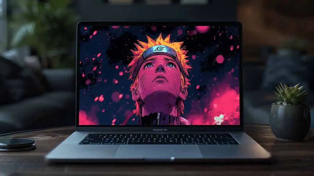 Fond d'écran Naruto flux de chakra 4K énergie dynamique. Arrière-plan anime parfait téléchargement gratuit pour Pc & mobile !