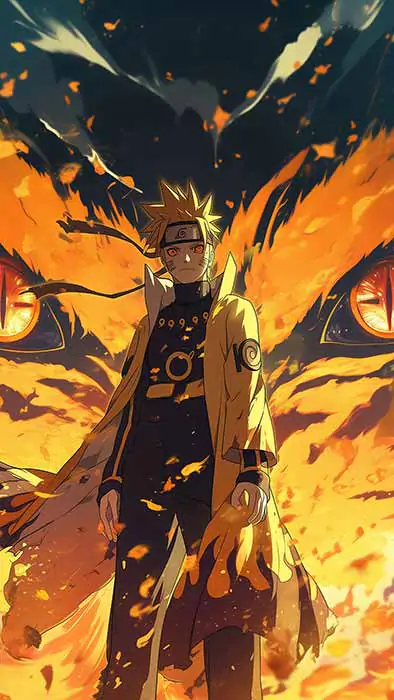 Naruto Six Paths Sage Mode 4K HD wallpaper, Kurama Nine Tails Chakra Mode – Naruto Shippuden Anime Free Download