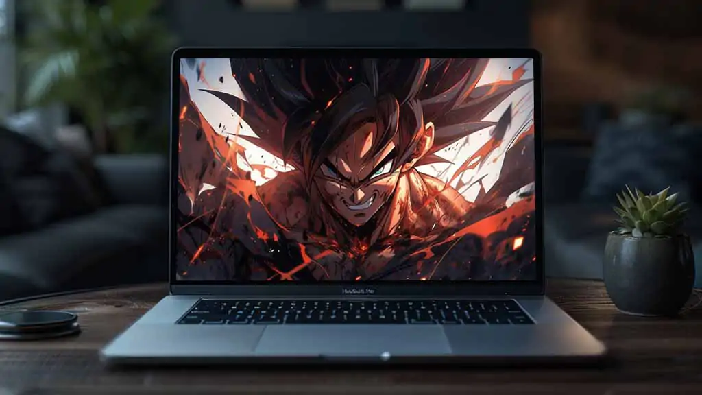 Fond d'écran épique Goku Dragon Ball Z 4K de la bataille du légendaire guerrier Saiyan pour ordinateur et mobile !