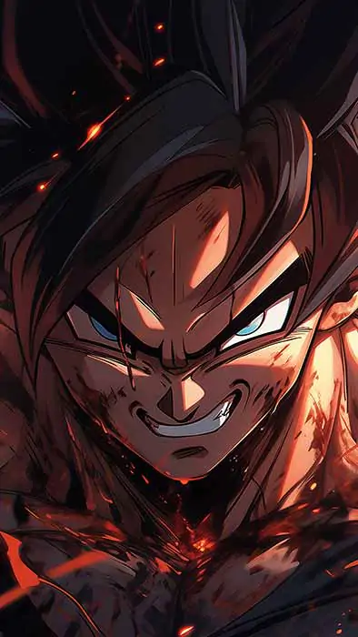 Fond d'écran épique Goku Dragon Ball Z 4K de la bataille du légendaire guerrier Saiyan pour ordinateur et mobile !
