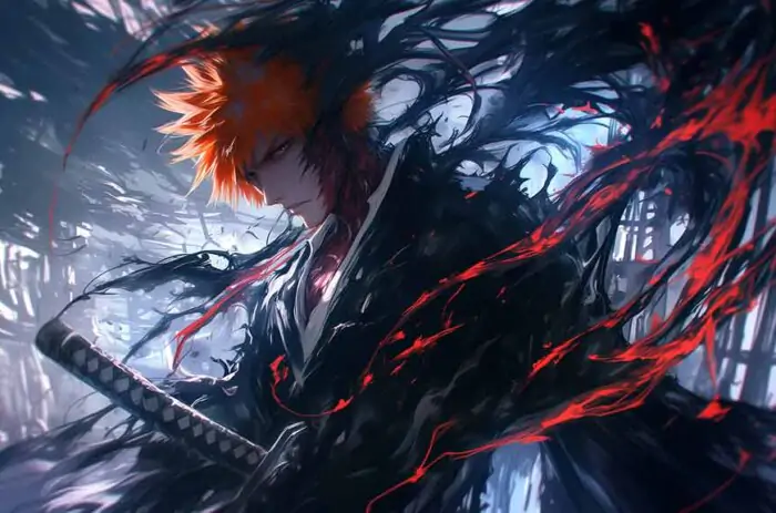 magnifique fond d'écran Ichigo Bankai Bleach en 4K Ultra HD gratuit. Transformez votre bureau avec cette illustration d'anime épiques. Obtenez-le maintenant !