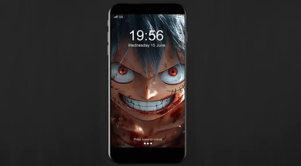 VFond d'écran incroyable Luffy Gear 5 en 4K Découvrez l'intensité féroce de la transformation légendaire de One Piece. Téléchargement gratuit pour PC et mobile