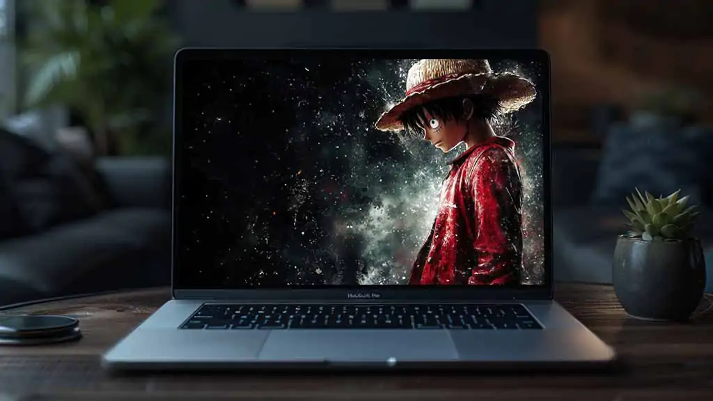 Monkey D Luffy One Piece anime wallpaper 4k Ultra HD straw hat dark dramatic Free Download background for desktop Pc and mobile phone