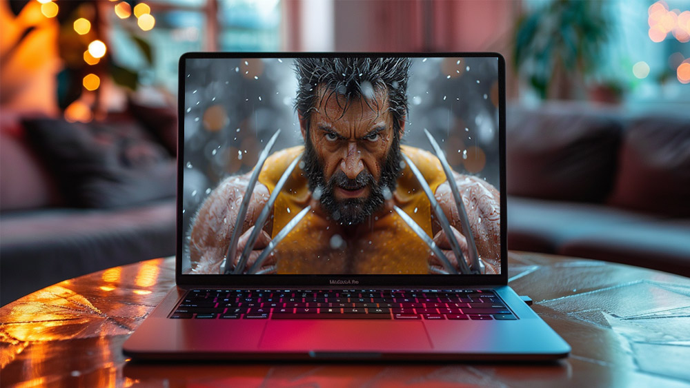 Wolverine in the Snow wallpaper 4K HD for PC Desktop mac laptop mobile iphone Phone free download background