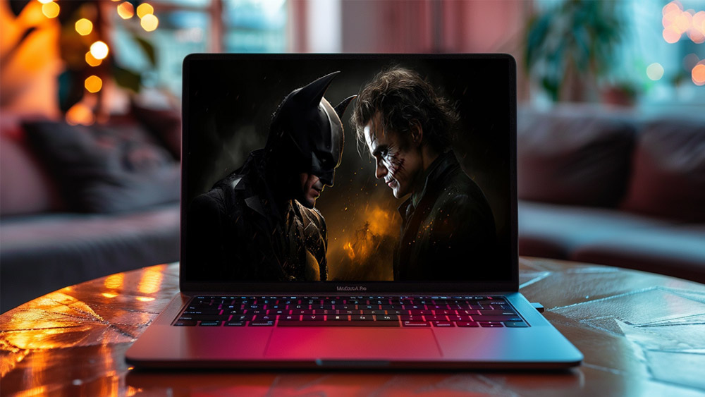 Batman vs Joker DC wallpaper 4K HD for PC Desktop mac laptop mobile iphone Phone free download backgroun