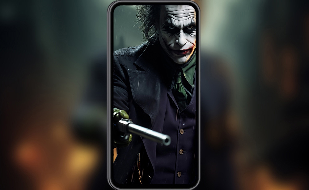 The Joker agent of chaos wallpaper 4K HD for PC Desktop mac laptop mobile iphone Phone free download background ultraHD UHD