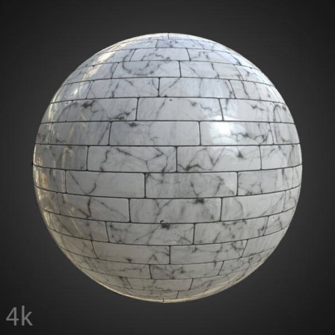 white-marble-wall-3D-textures-free-download-PBR-material-high resolution