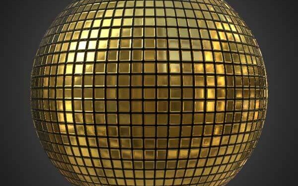 Gold-3D-Texture-Seamless-disco-ball-PBR-material-High-Resolution-Free-Download-HD-4k-preview