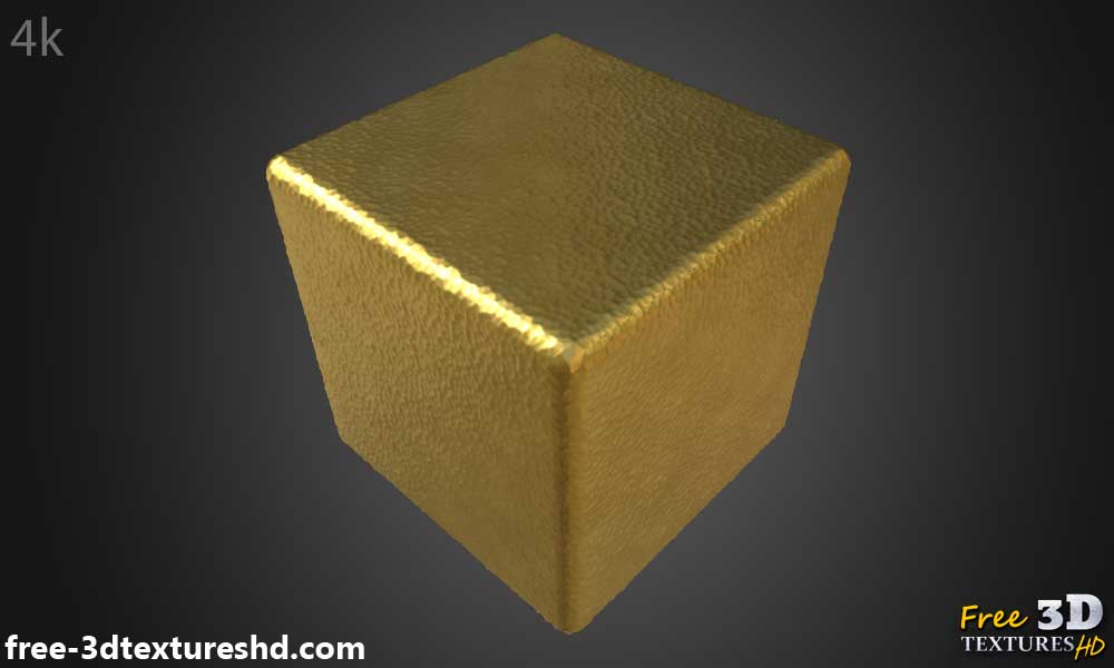 Gold-hammered-3D-Texture-Seamless-natural-PBR-material-High-Resolution-Free-Download-HD-4k-preview-cube