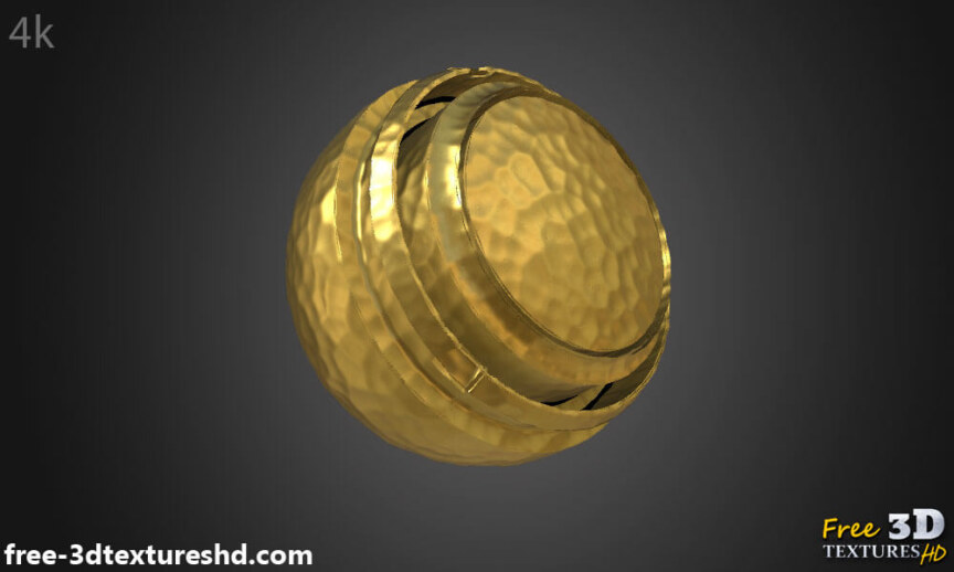 Gold-hammered-3D-Texture-Seamless-natural-PBR-material-High-Resolution-Free-Download-HD-4k-preview