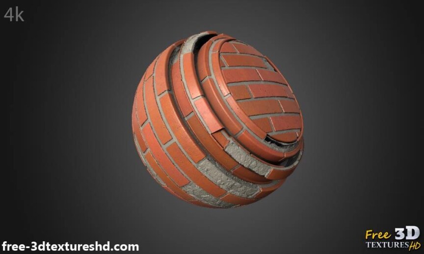 Old-Brick-wall-with-unstack-bricks-3D-textures-free-download-background-PBR-material-high-resolution-HD-4k-material