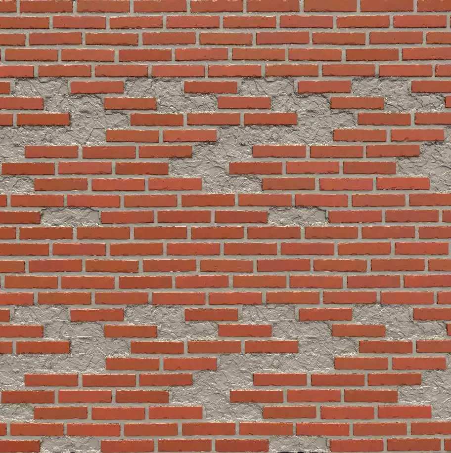 Old Brick wall with unstack brick 3D Texture PBR High Resolution Free ...