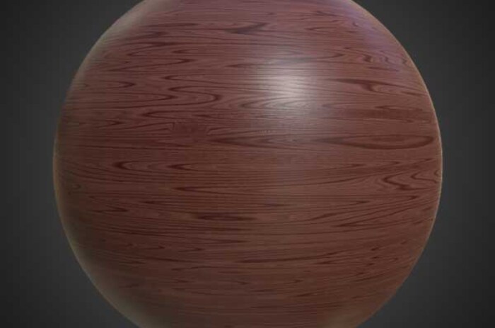 Red-simple-wood-texture-background-3d-PBR-material-free-download-HD-4K