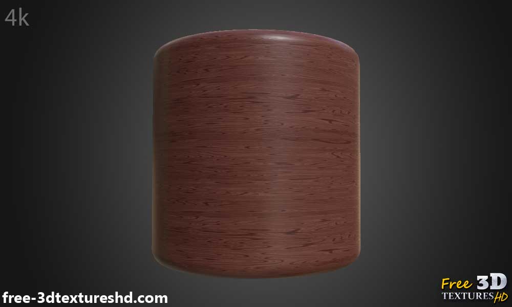 Red-simple-wood-texture-background-3d-PBR-material-free-download-HD-4K-render-preview-cylindre