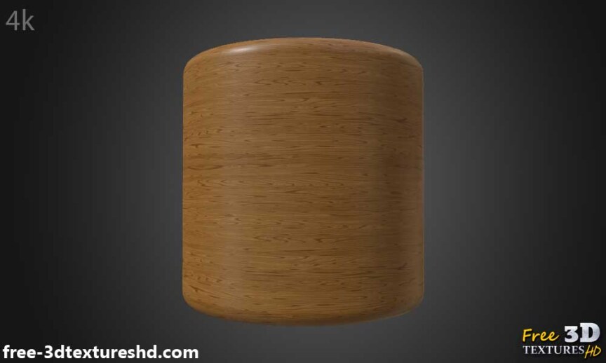 classic-brown-wood-texture-PBR-material-background-3d-free-download-HD-4K-preview-render-cylindre