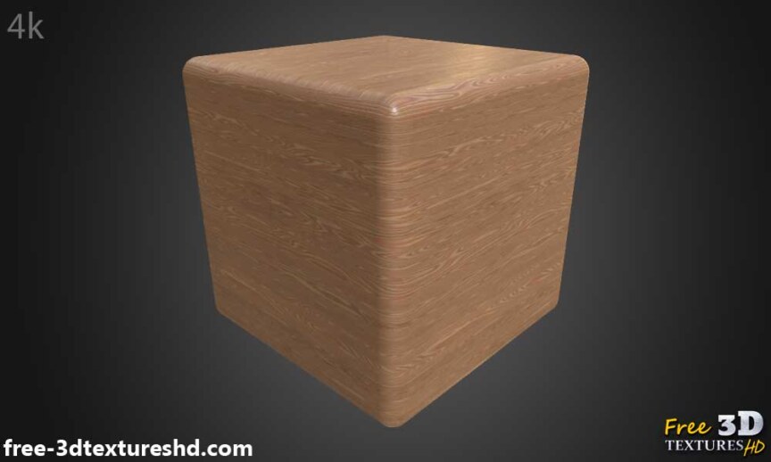 simple-brown-wood-texture-PBR-material-background-3d-free-download-HD-4K-preview-render-cube