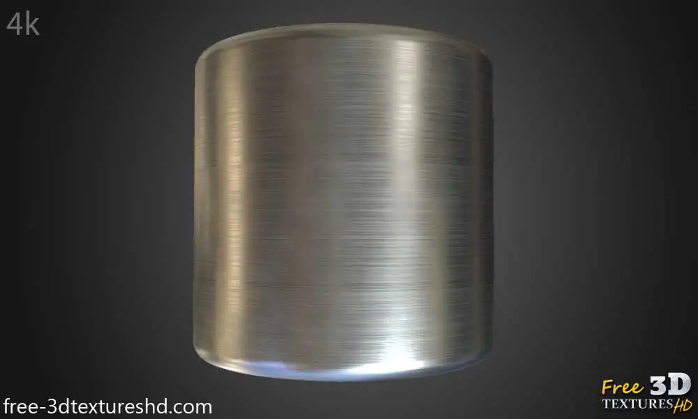 Aluminium Brushed 3D texture PBR material High Resolution Free Download ...