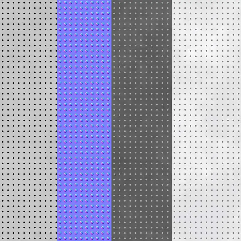 Aluminium Metal Panel 3D Texture Seamless PBR High Resolution Free ...