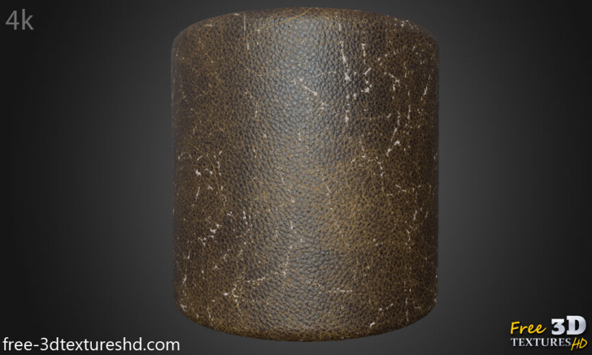 Damaged-brown-leather-3D-Texture-Fabric-Cuir-Seamless-PBR-material-High-Resolution-Free-Download-HD-4k