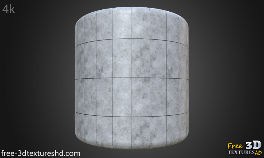 Concrete-panel-precast-PBR-material-3D-texture-High-Resolution-Free-Download-4K