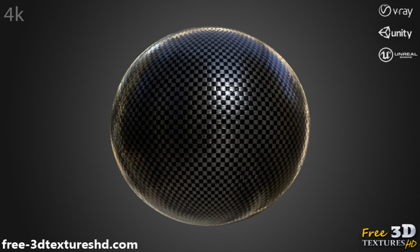 Carbon-fiber-3d-texture-PBR-material-background-free-download-HD-4K-Unity-Unreal-Vray-render