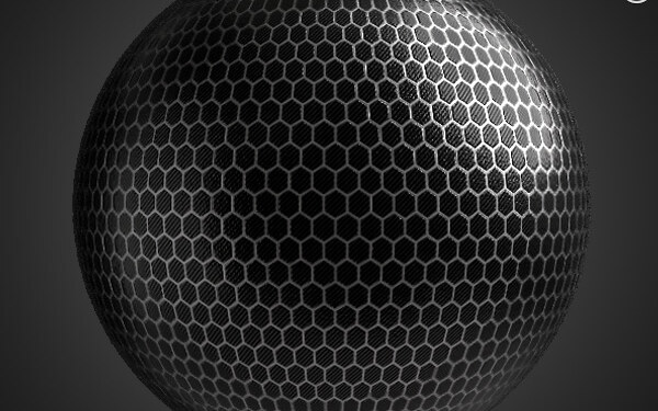 hexagonal-carbon-fiber-3d-texture-PBR-material-background-free-download-HD-4K-Unity-Unreal-Vray