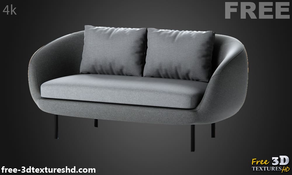 Haiku-sofa-Fredericia-3d-model-free-download-CCO-render