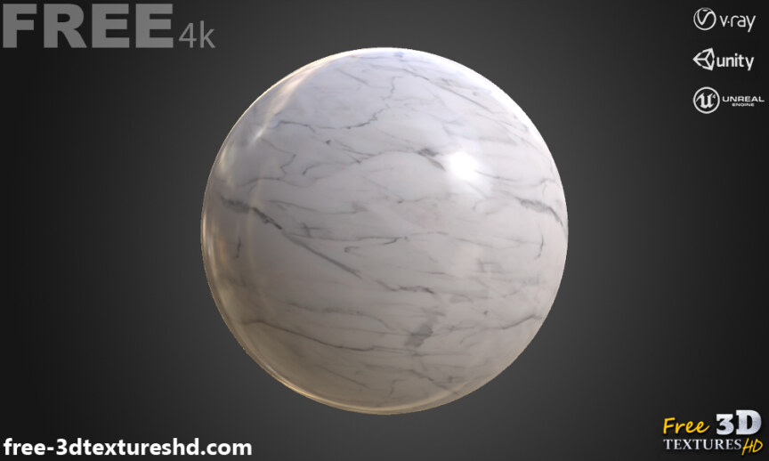 White-Marble-PBR-texture-3D-free-download-High-resolution-Unity-Unreal-Vray-render