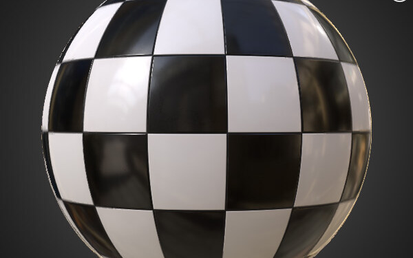 ceramic-black-white-square-tiles-checkered-seamless-PBR-texture-3D-free-download-High-resolution-Unity-Unreal-Vray